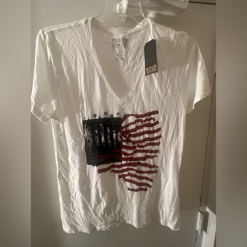 Women’s Converse USA T Shirt Size 2xl